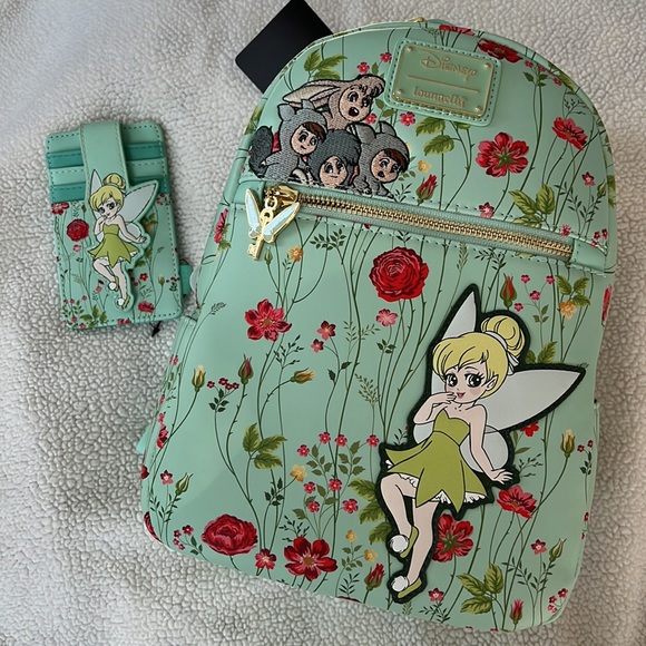 Mini Backpack & Cardholder Tinkerbell Loungefly - Picture 5 of 14